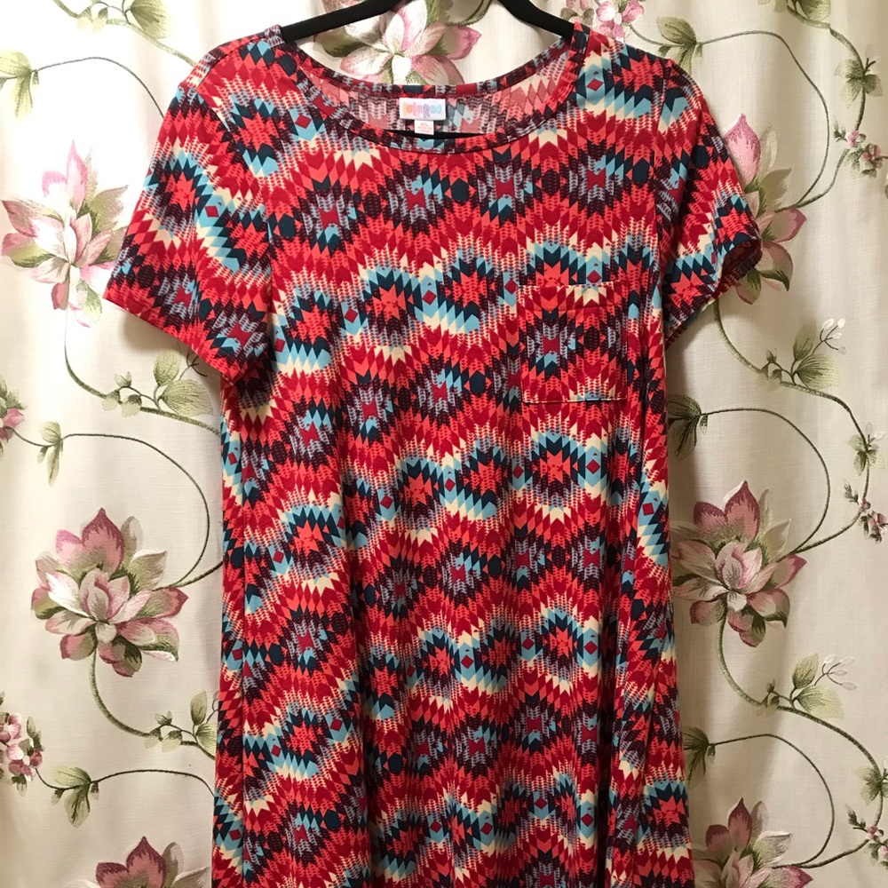 Lularoe high low dress